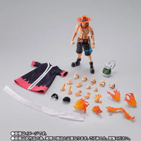 Bandai S.H.Figuarts One Piece Luffy Ace or Sabo Poseable Action Figure