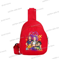 Kpop Demon Hunters Children’s Chest Bag –  Lightweight Printed Shoulder / Crossbody Bag