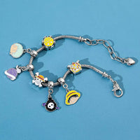 One Piece Beaded Charm Bracelet | Straw Hat Pirates Chain Jewelry for Women