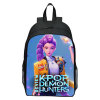 Kpop Demon Hunters Huntrix Backpack | Rumi, Mira, Zoey School Bag