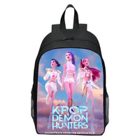 Kpop Demon Hunters Huntrix Backpack | Rumi, Mira, Zoey School Bag