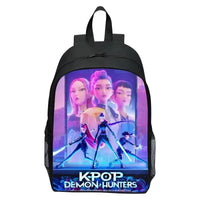 Kpop Demon Hunters Huntrix Backpack | Rumi, Mira, Zoey School Bag