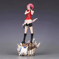 Naruto – Sakura Haruno Strength of a Hundred Seal Punch Crater Large Scale GK Statue