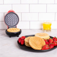 Pokémon ‘Pikachu’ Red & Yellow Mini American Waffle Maker - Official Anime Kitchen Appliance