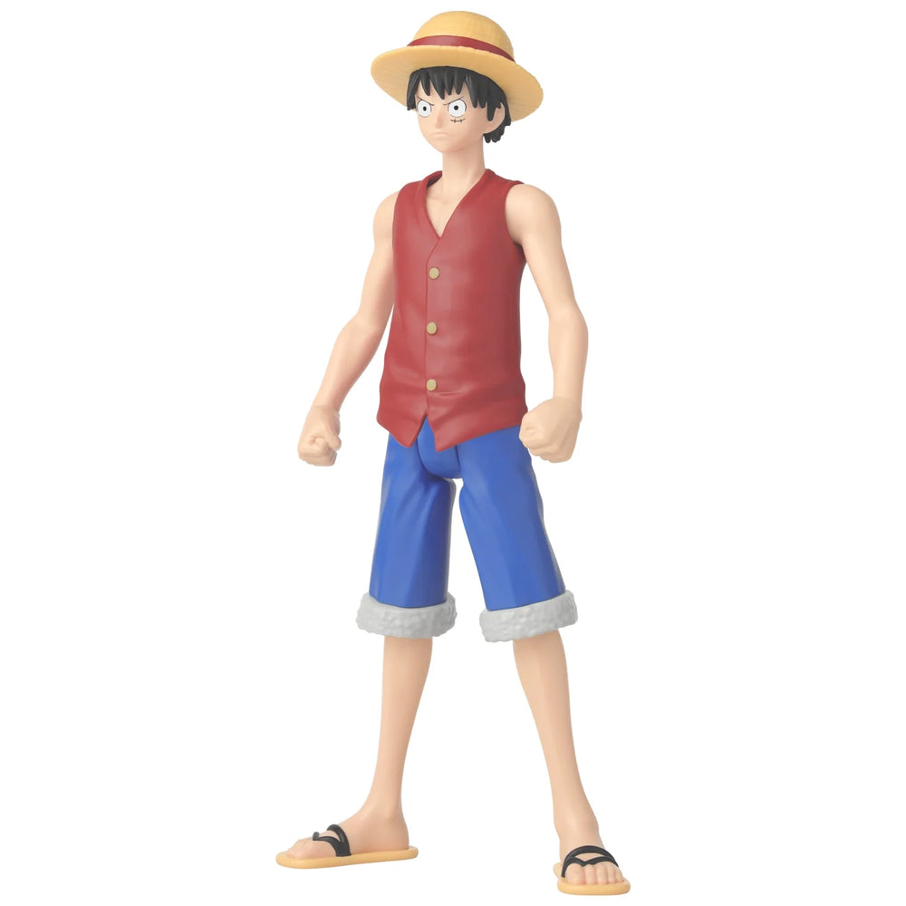 Mega One Piece Luffy Action Figure | Bandai Namco Anime Heroes Series
