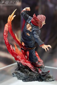SEGA FIGURIZM Jujutsu Kaisen Ryomen Sukuna Figure – Itadori Body Attack Ver