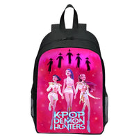 Kpop Demon Hunters Huntrix Backpack | Rumi, Mira, Zoey School Bag