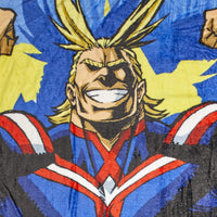 My Hero Academia All Might Fleece Throw Blanket | Official Collectible Decorative Blanket