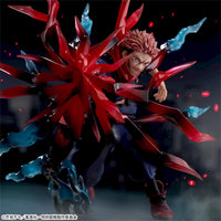 Original SEGA LUMINASTA Jujutsu Kaisen Itadori Yuji Black Flash Figure