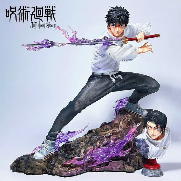 Jujutsu Kaisen Yuta Okkotsu PVC Anime Figure Set Sword & Torso Display Models