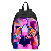 Kpop Demon Hunters Huntrix Backpack | Rumi, Mira, Zoey School Bag