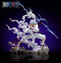 One Piece Sun God Nika Luffy Gear 5 Thunderbolt Action Figure