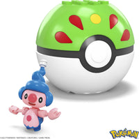 Pokémon Mime Jr. Building Set with 24 Pieces and Poke Ball