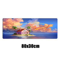 Goku Anime Mouse Pad XL – Extended Gaming Desk Mat for Keyboard & Mouse | Rubber Non-Slip Anime Mousepad for Gamers and Otaku Fans
