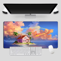 Goku Anime Mouse Pad XL – Extended Gaming Desk Mat for Keyboard & Mouse | Rubber Non-Slip Anime Mousepad for Gamers and Otaku Fans