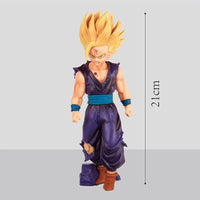 Dragon Ball Z Teen Gohan Super Saiyan Figure - Purple Cell Games Outfit & Classic Orange Gi