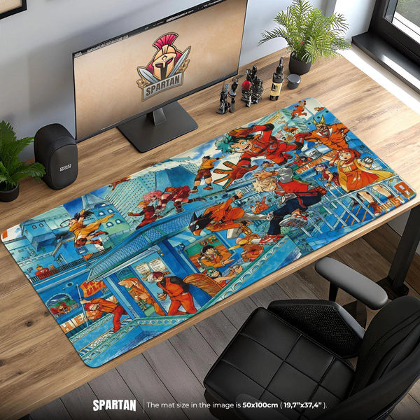 My Hero Academia  5Th Anniversary Multi-Purpose Mat | Desk, TCG & Chair Mat