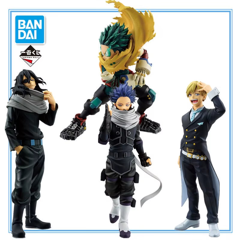 My Hero Academia Ichiban Kuji Stand Up Again Figures - Aizawa Shouta, Midoriya Izuku, Monoma Neito & Shinso Hitoshi