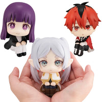 Frieren: Beyond Journey's End – Frieren, Fern & Stark Look Up Chibi Sitting Figure Collection