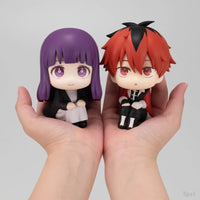 Frieren: Beyond Journey's End – Frieren, Fern & Stark Look Up Chibi Sitting Figure Collection