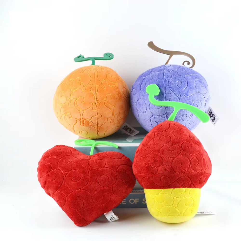 One Piece – Devil Fruit Plush Collection Gomu Gomu, Mera Mera, Ope Ope & Hito Hito Ver.