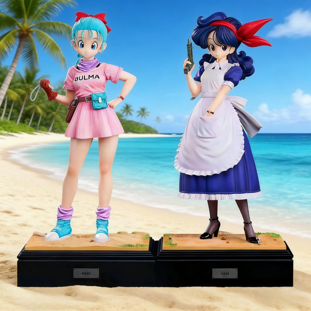 JT Statue Dragon Ball Z – Young Bulma & Lunch Cute Pose Ver. Figure Collection