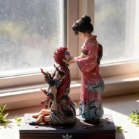 Demon Slayer Akaza & Koyuki Limited Edition - Kimetsu No Yaiba Emotional Scene Statue