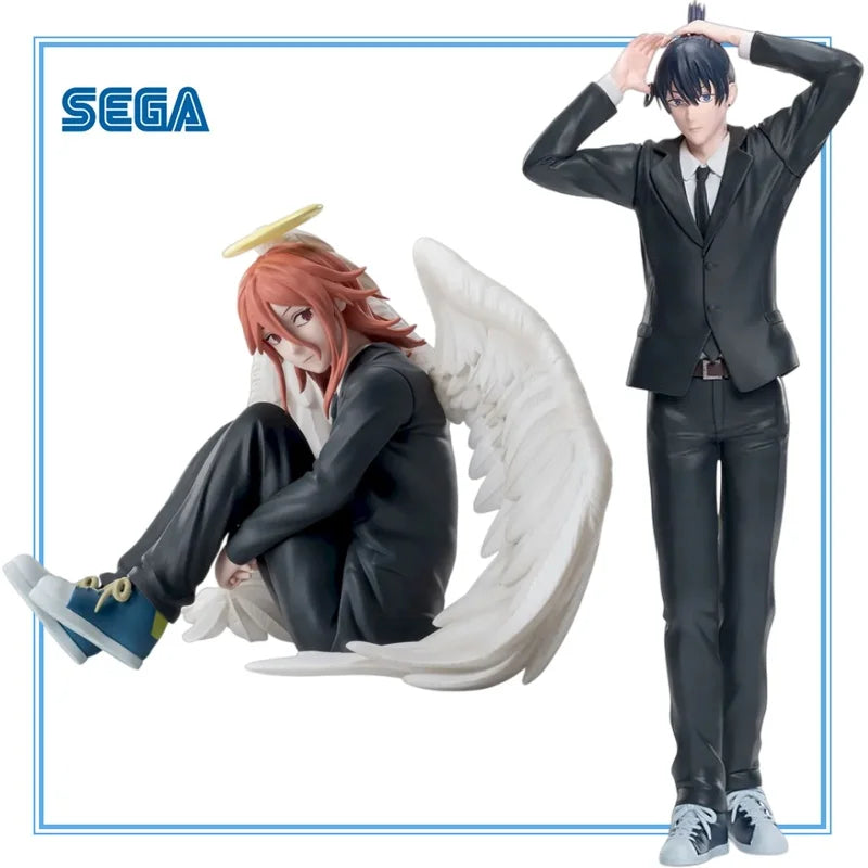 SEGA Luminasta Chainsaw Man – Hayakawa Aki & Angel Devil Casual Suit Ver. Figure Set