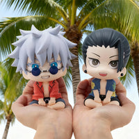 Jujutsu Kaisen – Young Gojo & Geto School Days Beach Outfit Look Up Chibi Figure Set