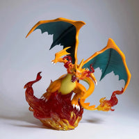 Pokemon – Mega Charizard X Wings Spread Flame Burst GK Statue