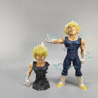 Dragon Ball Z – Majin Vegeta Lightning Surge Full Figure & Bust GK Statue Set