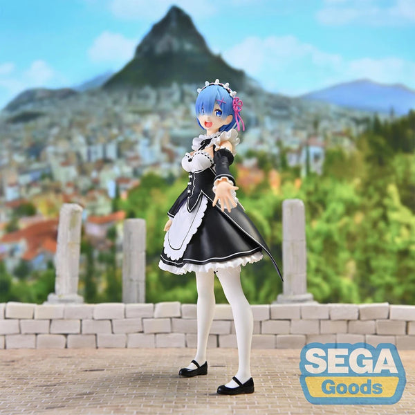 SEGA Figurizm Re:Zero – Rem Maid Outfit Joyful Lean Ver. Figure