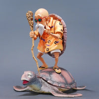 Dragon Ball Master Roshi (Kame Sennin) PVC Model Statue with Turtle Base