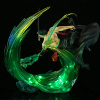 One Piece Roronoa Zoro New World Sword Haki Attack Luminous Statue
