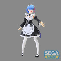 SEGA Figurizm Re:Zero – Rem Maid Outfit Joyful Lean Ver. Figure