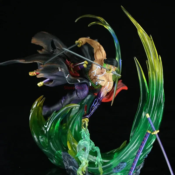One Piece Roronoa Zoro New World Sword Haki Attack Luminous Statue