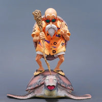 Dragon Ball Master Roshi (Kame Sennin) PVC Model Statue with Turtle Base
