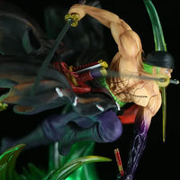 One Piece Roronoa Zoro New World Sword Haki Attack Luminous Statue