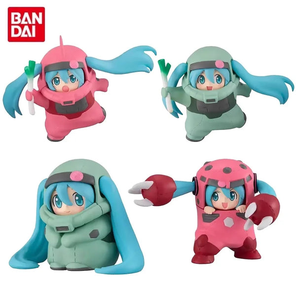Bandai Hatsune Miku x Gundam – Anniversary Special Project Gashapon Chibi Figure Complete Set