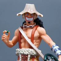 One Piece Usopp New World Statue with Kabuto Slingshot Forest Base
