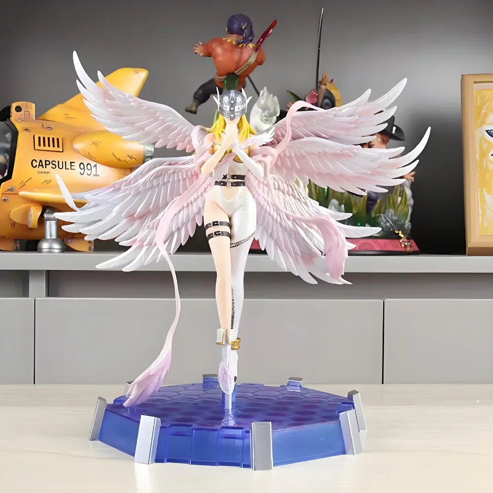 Digimon Adventure – Angewomon Wings Spread Prayer Pose Large Scale Statue