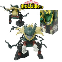 My Hero Academia Izuku Midoriya Deku The Amazing Heroes Figure Dark Hero Costume Crouching Pose