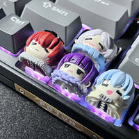 Frieren Beyond Journey’s End Anime Resin Keycap Series Fern Frieren Himmel Stark Aura