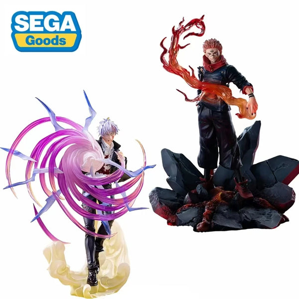 SEGA LUMINASTA Jujutsu Kaisen Gojo Satoru / Ryomen Sukuna Figures - Mid Attack