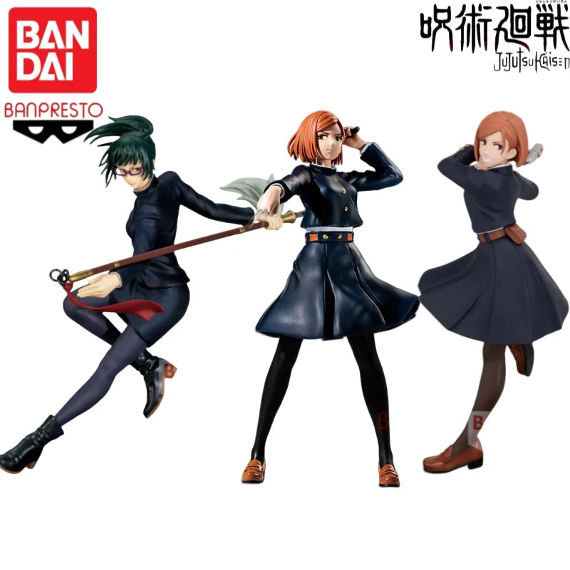 Banpresto Jujutsu Kaisen – Kugisaki Nobara & Maki Zenin Cursed Exorcism Figure Collection