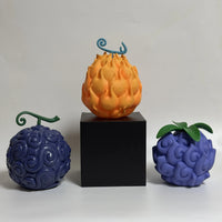 One Piece – Devil Fruit Display Set: Gomu Gomu, Mera Mera & Yami Yami no Mi Ver.