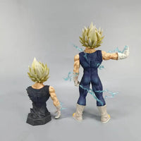 Dragon Ball Z – Majin Vegeta Lightning Surge Full Figure & Bust GK Statue Set