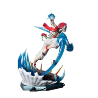 Demon Slayer – Akaza Third Form Wind Compass Luminous GK Handmade Battle Statue