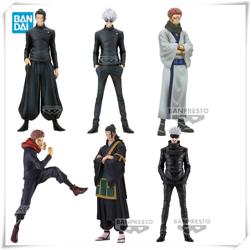 Banpresto King of Artist Jujutsu Kaisen – Gojo, Geto, Kenjaku, Itadori & Sukuna Figure Collection
