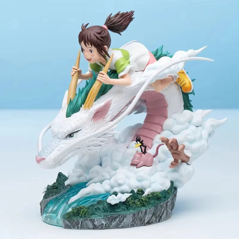 Spirited Away – Chihiro & Haku Dragon Flight Scene GK Statue